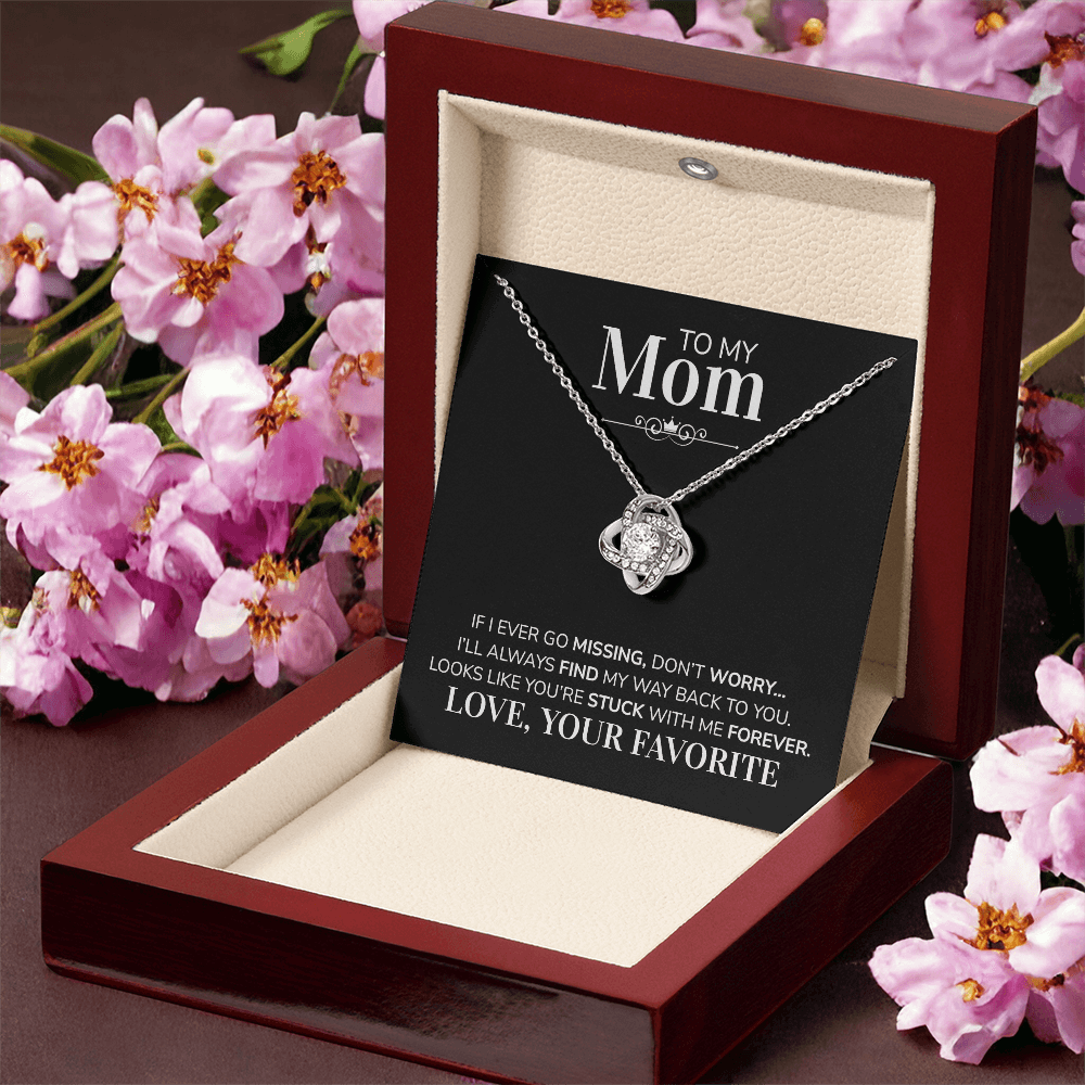 To My Mom Necklace – Funny Gift From Son or Daughter