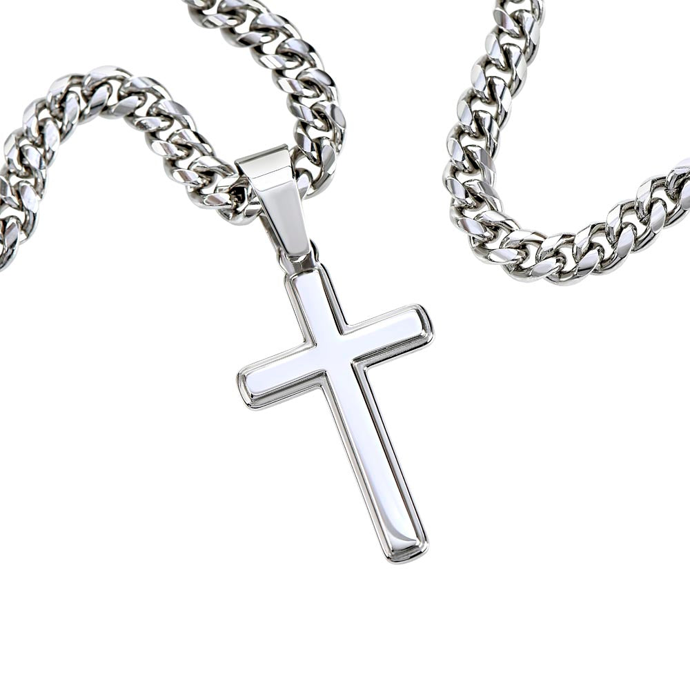 To My Dad - The World Greatest Dad (Cross Necklace)