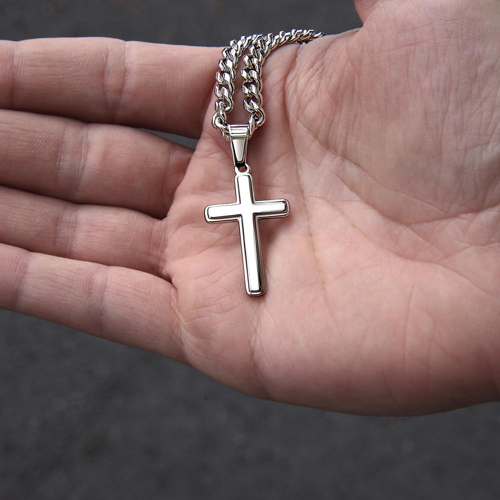 To My Dad - The World Greatest Dad (Cross Necklace)