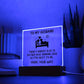 To My Husband - There's Nobody Else (Acrylic Plaque)