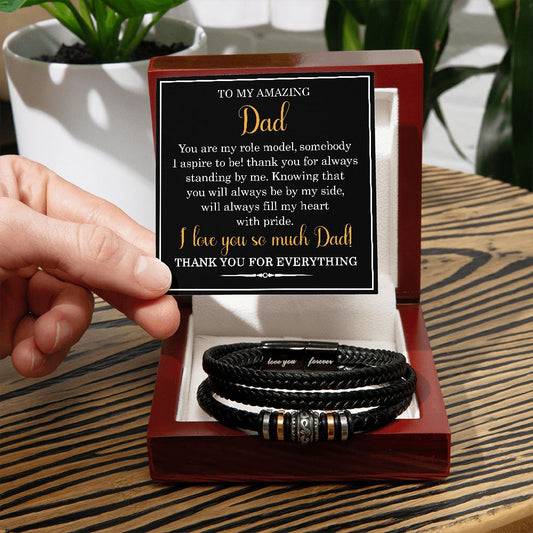 To My Amazing Dad - Thank You For Everything (Bracelet)