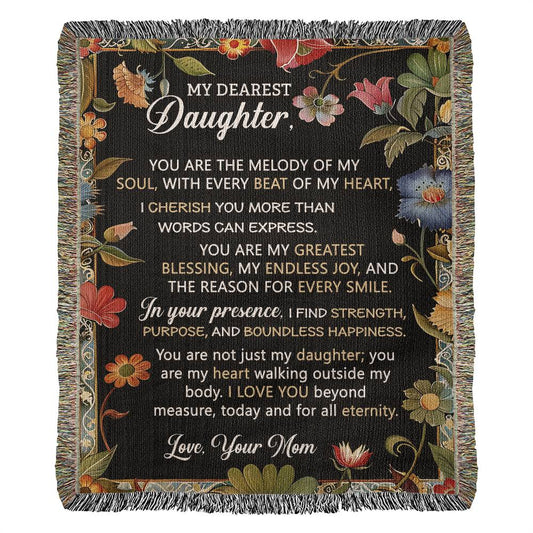To My Dearest Daughter - (Blanket)