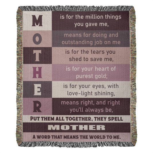 To My Mother - Put Them All Together (Blanket)