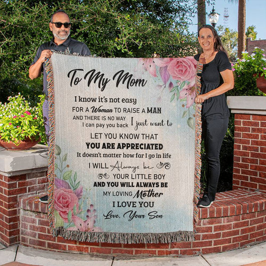 To My Mom - Love Your Son (Blanket)