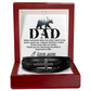 To My Dad - Like My Father (Cross Bracelet)