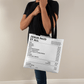 Jesus Paid It All Tote Bag – Christian Faith Receipt Canvas Tote Gift