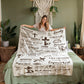 God Says You Are Blanket – Christian Faith Scripture Throw Gift