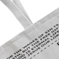 Jesus Paid It All Tote Bag – Christian Faith Receipt Canvas Tote Gift