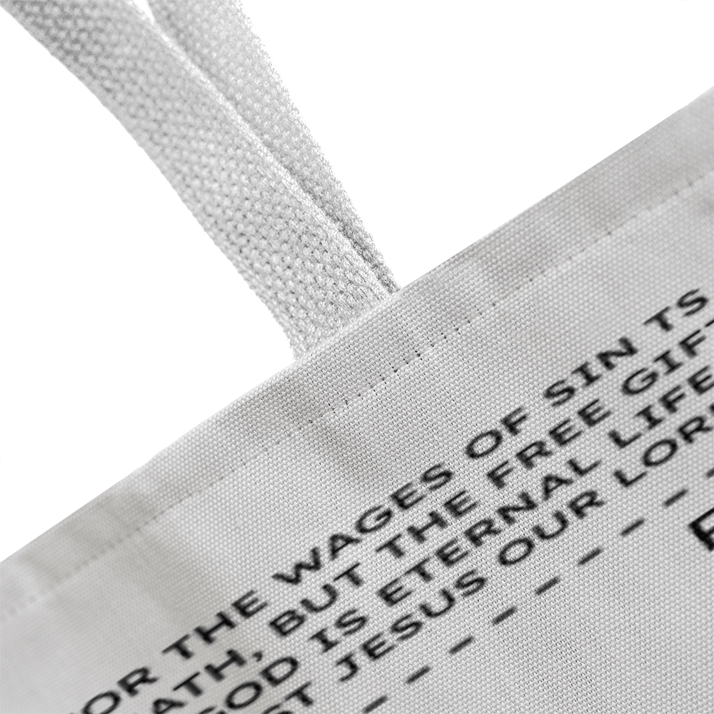 Jesus Paid It All Tote Bag – Christian Faith Receipt Canvas Tote Gift