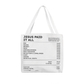 Jesus Paid It All Tote Bag – Christian Faith Receipt Canvas Tote Gift