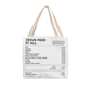 Jesus Paid It All Tote Bag – Christian Faith Receipt Canvas Tote Gift