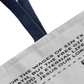 Jesus Paid It All Tote Bag – Christian Faith Receipt Canvas Tote Gift