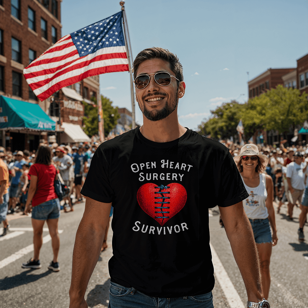 Open Heart Surgery Survivor T-Shirt