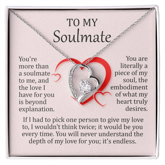 To My Soulmate - Love For You (Necklace)