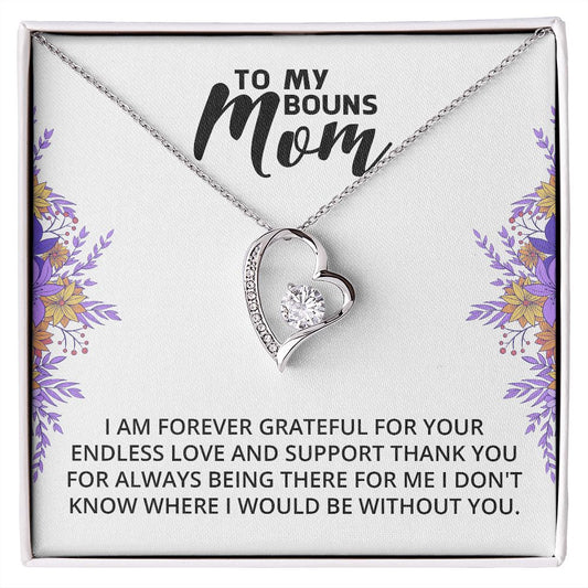 To My Bonus Mom - Your Endless Love (Necklace)
