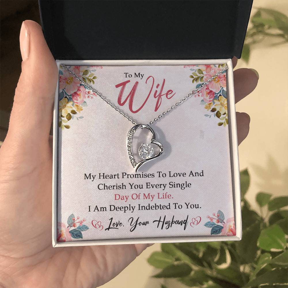 To My Wife - My Heart Promises (Necklace)