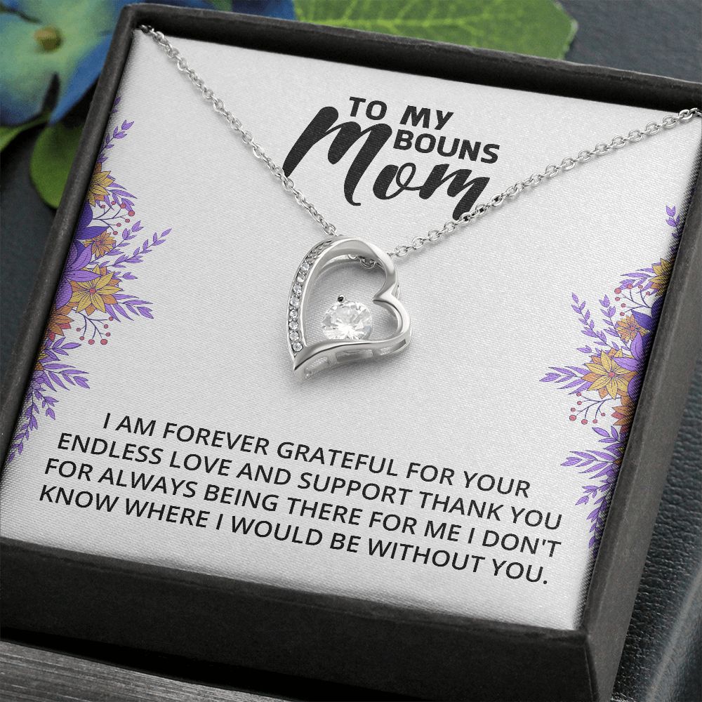 To My Bonus Mom - Your Endless Love (Necklace)