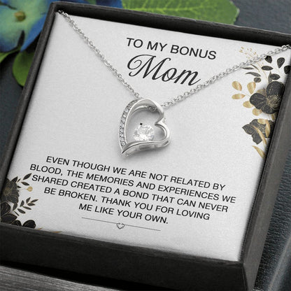 To My Bonus Mom - The Memories & Experiences (Necklace)