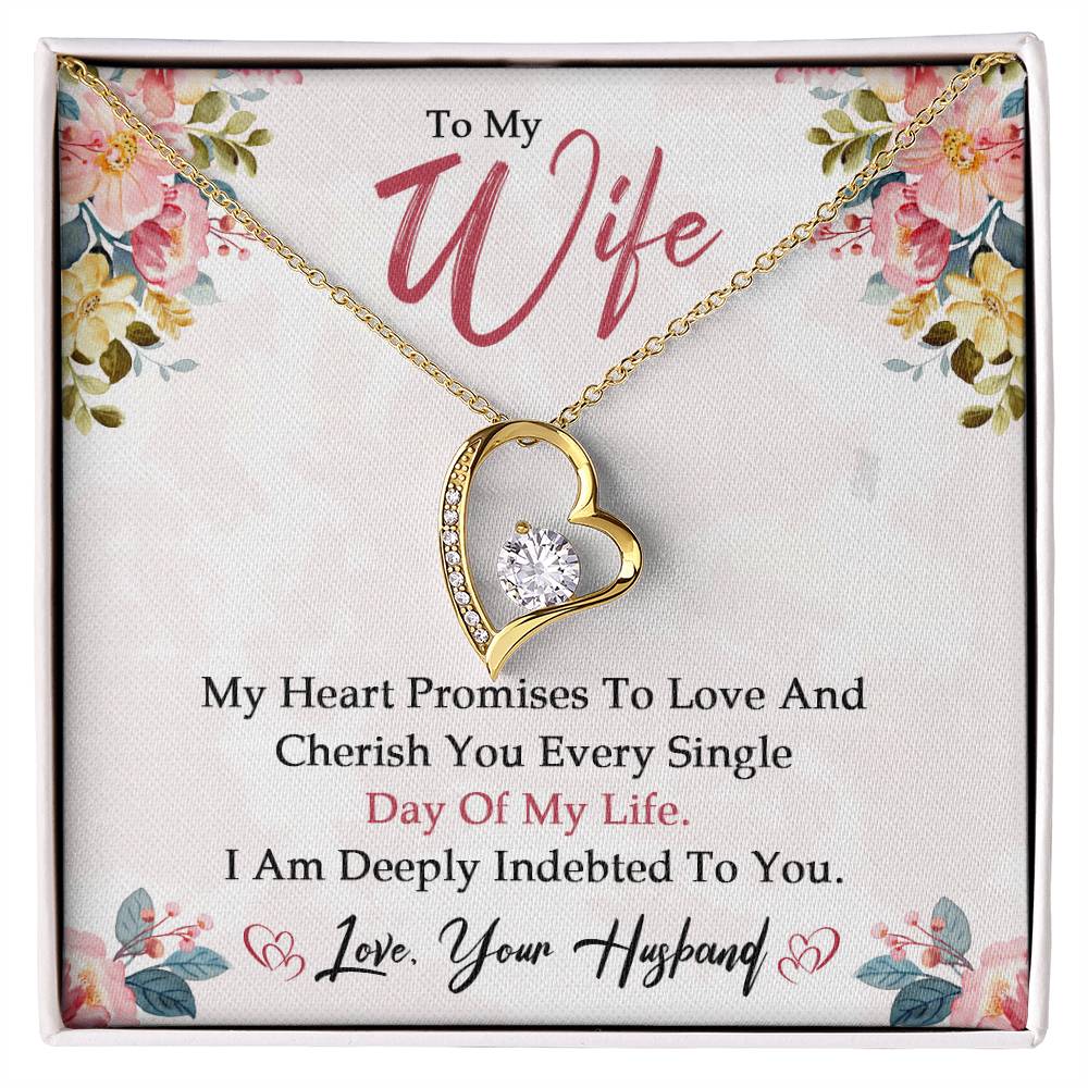 To My Wife - My Heart Promises (Necklace)