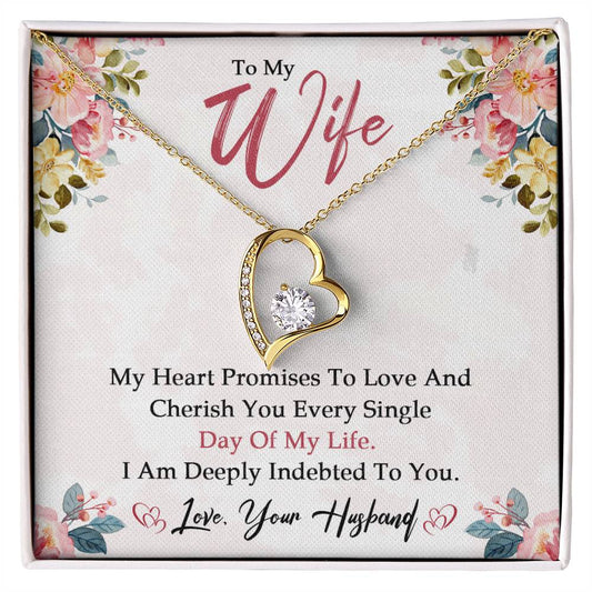 To My Wife - My Heart Promises (Necklace)