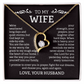 To My Wife – God Kept Us | Forever Love Necklace