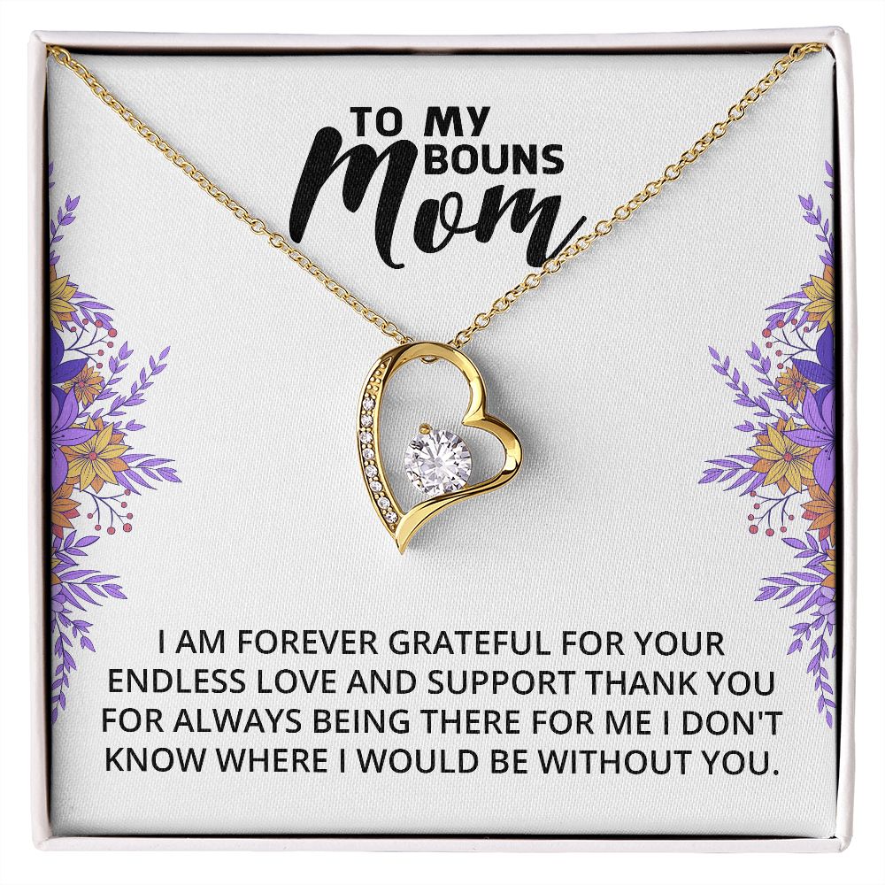 To My Bonus Mom - Your Endless Love (Necklace)