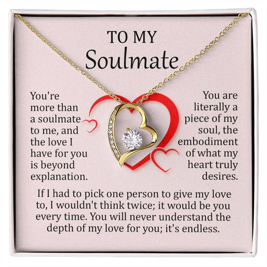 To My Soulmate - Love For You (Necklace)