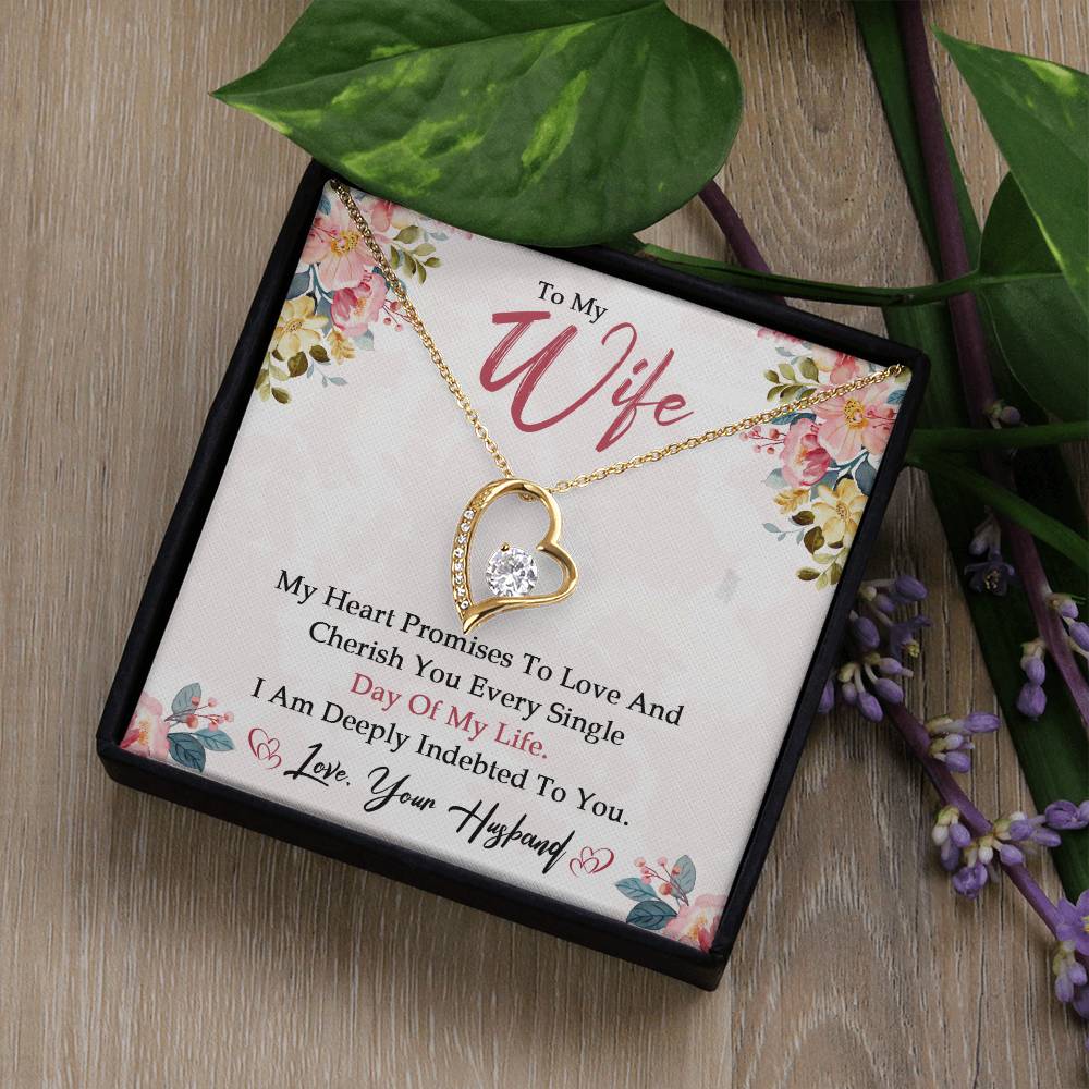 To My Wife - My Heart Promises (Necklace)