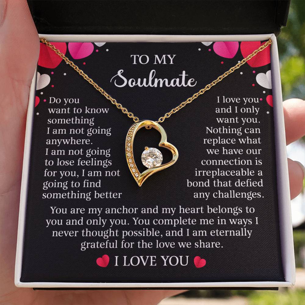 To My Soulmate - You Are My Anchor (Necklace)