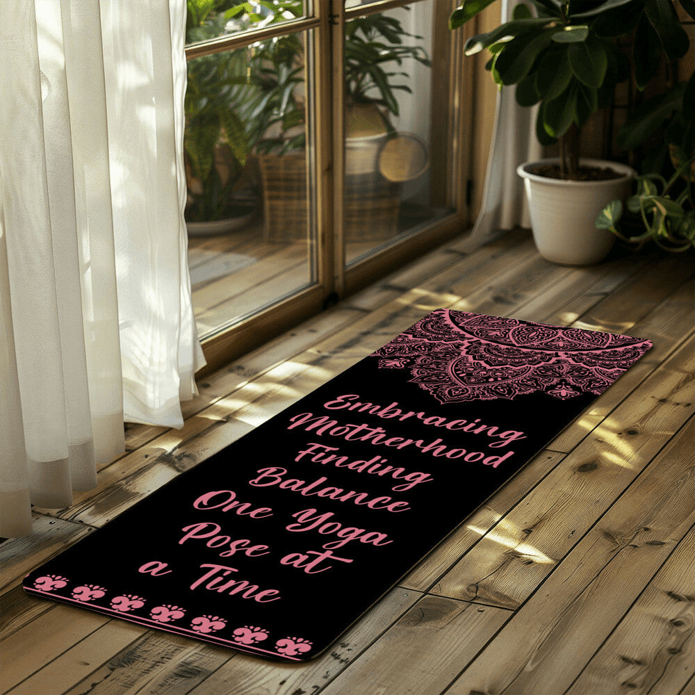 Embracing Mother Hood (Yoga Mat)