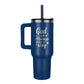God Will Always Make a Way – 40oz Christian Tumbler ✝️
