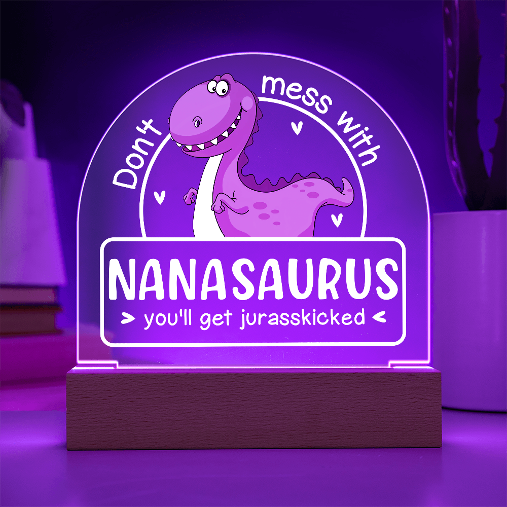 Fierce Like a Dino, Sweet Like Nana – The Nanasaurus Glow Gift