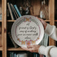A Friend Is God's Way of Making Sure We Never Walk Alone Decorative Plate
