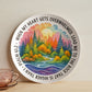 Psalm 61:2 Wall Plate – “When My Heart Is Overwhelmed” Christian Home Decor