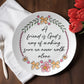 A Friend Is God's Way of Making Sure We Never Walk Alone Decorative Plate