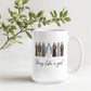 Pray Like a Girl Christian Coffee Mug 15oz