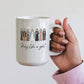 Pray Like a Girl Christian Coffee Mug 15oz