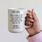 Dear Boss Mug – Funny Office Gift for Boss, Coffee Cup from Employee