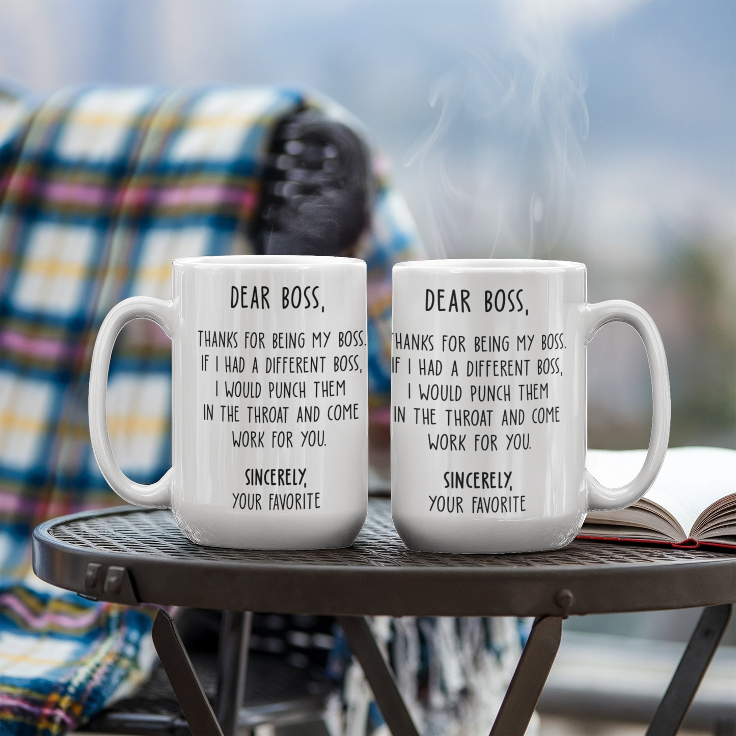 Dear Boss Mug – Funny Office Gift for Boss, Coffee Cup from Employee