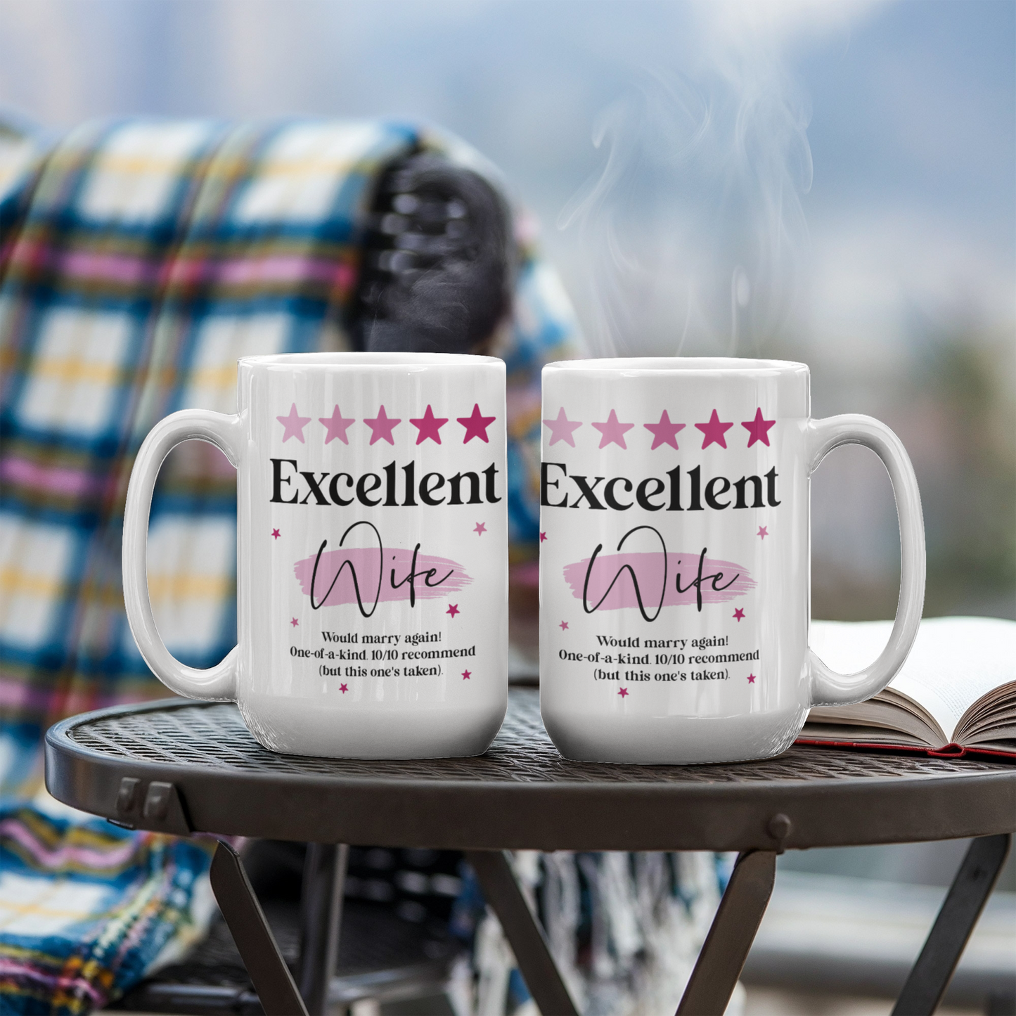 Excellent Wife Mug – Funny & Thoughtful Gift for Your Wife 15oz