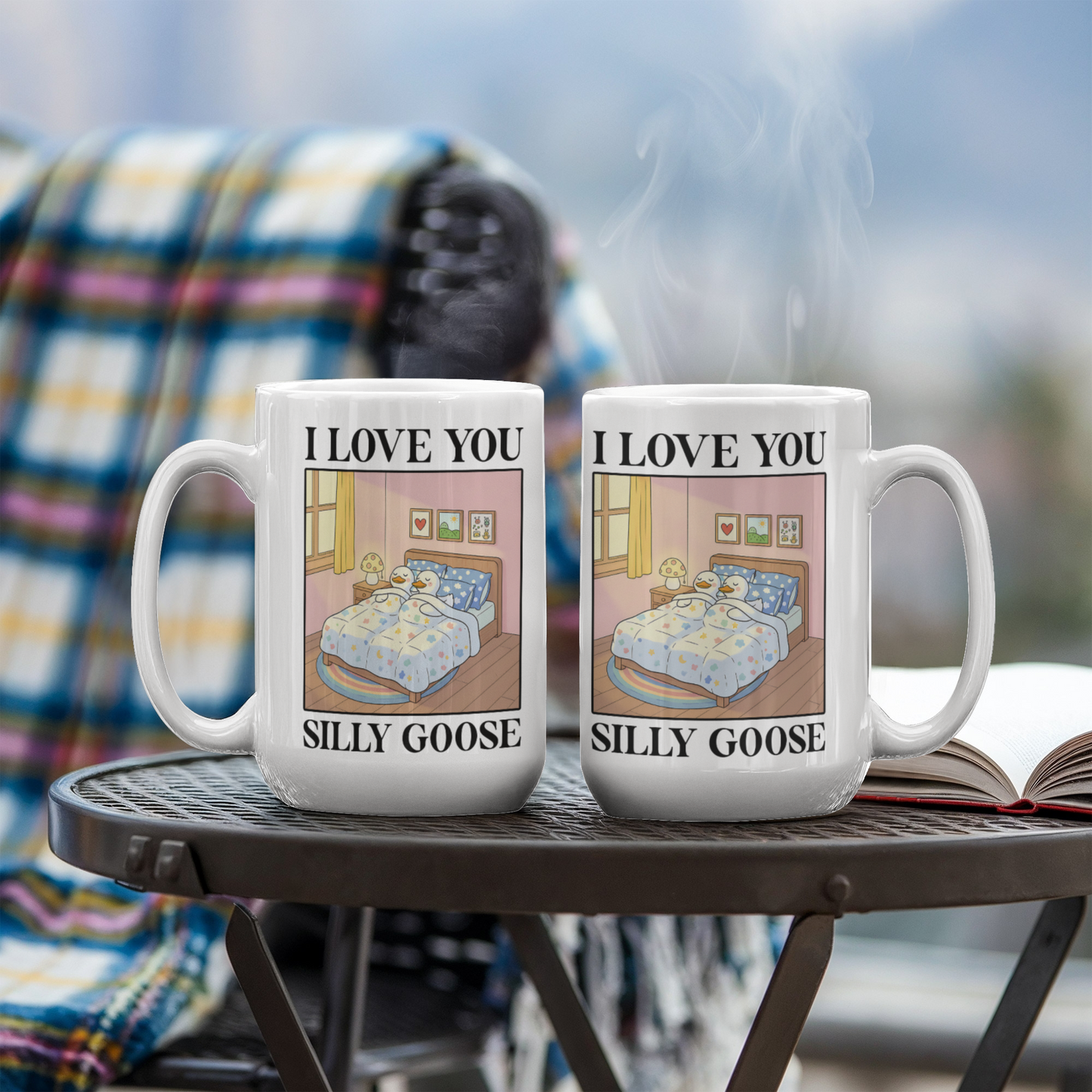 I Love You Silly Goose Mug – Funny Romantic Coffee Gift