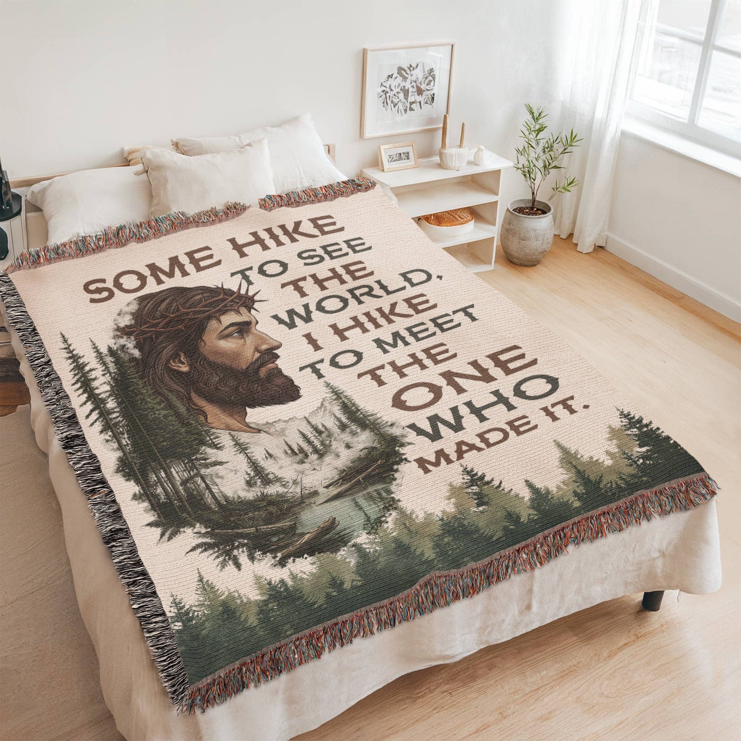 Some Hike to See the World Blanket – I Hike to Meet the One Who Made It