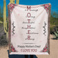 To My Mom – Mother's Day Woven Blanket Gift