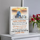 End of Our Lives Together" Wall Art – Romantic Home Decor Gift for Couples