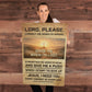 Lord, Please – Guide Me When I'm Lost Christian Canvas Wall Art