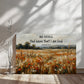 Be Still And Know That I Am God Canvas – Psalm 46:10 Wall Art 36 x 24