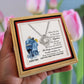 End of Our Lives Together – (Rotating Rose Necklace)