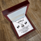 To My Mommy – Baby Feet Necklace Gift From the Bump