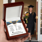 Graduation Necklace for Graduate | Proud of You Graduation Gift