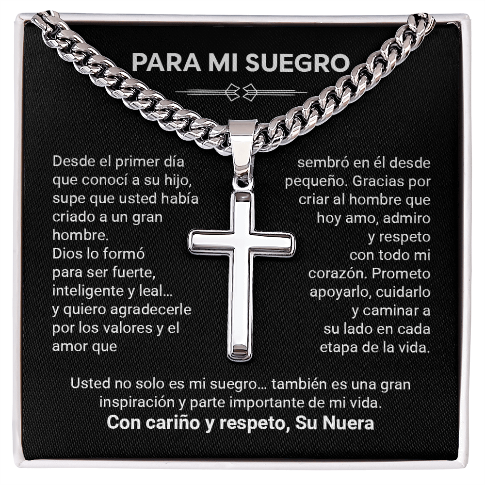 Para Mi Suegro – Gracias Por Los Valores y el Amor - Cadena Estilo Cubana